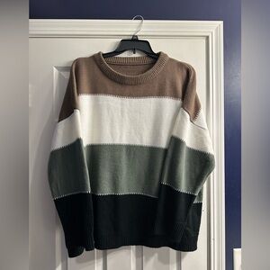 Colorblock Women's Sweater